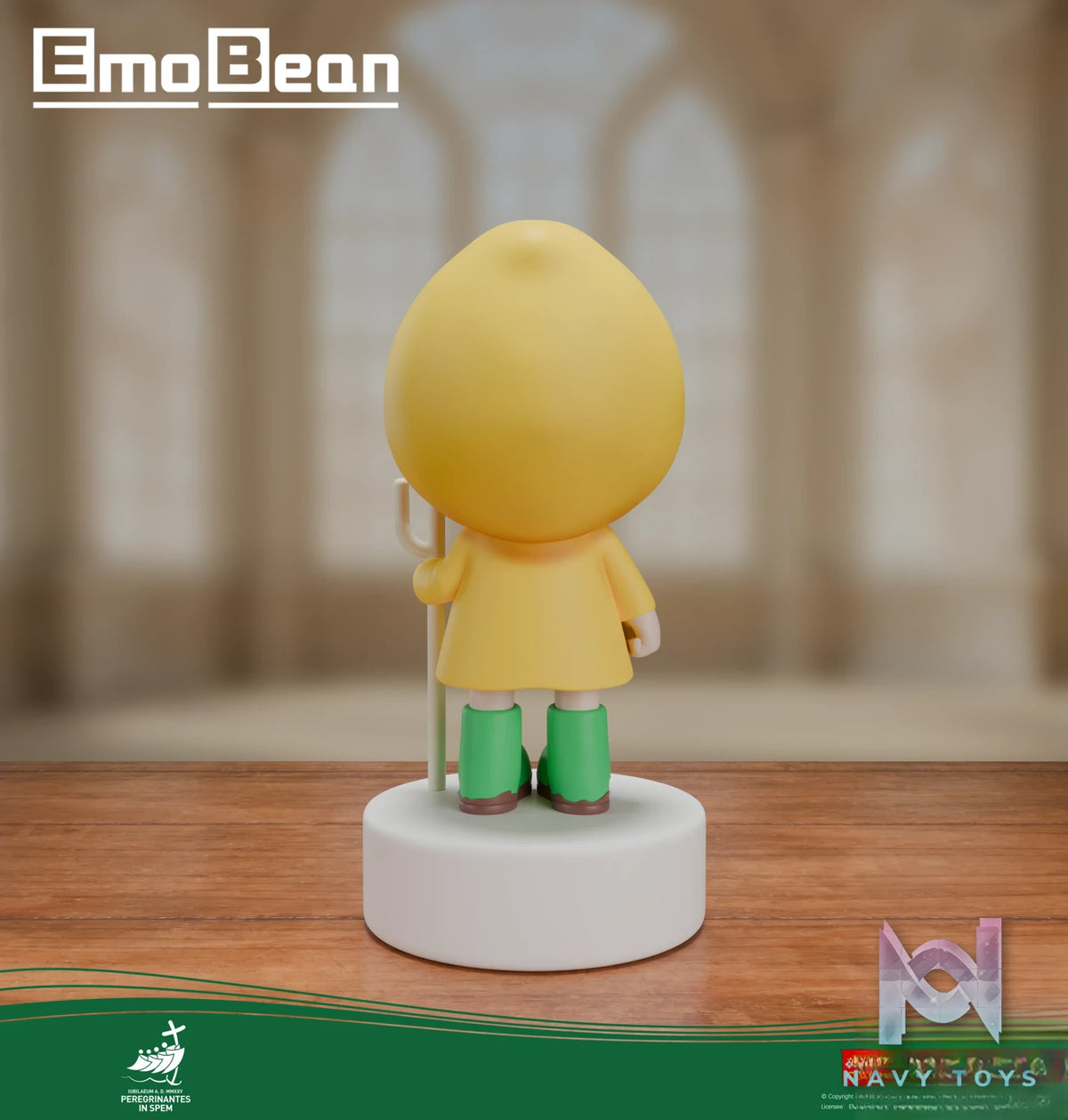 EmoBean – Mascot for Expo 2025: Vatican Doll LUCE (Licensed)