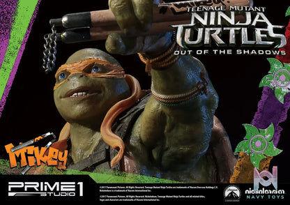 Prime 1 Studio – Premium Masterline Teenage Mutant Ninja Turtles: Out of the Shadows (Film) Michelangelo PMTMNT-06 (Licensed)