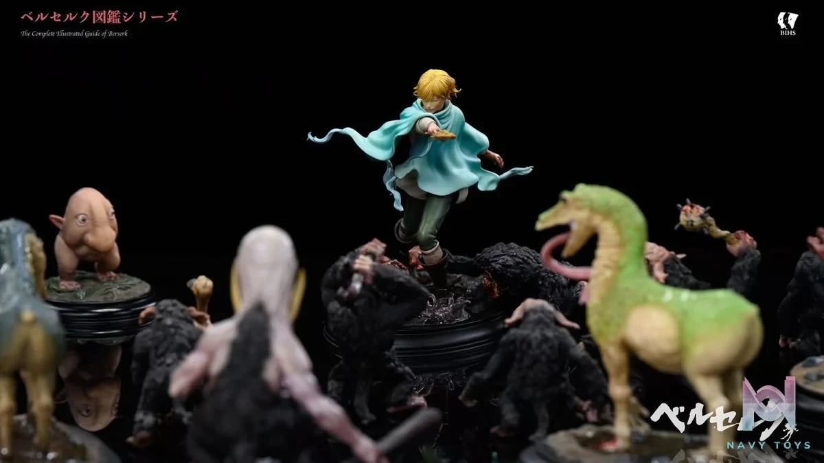 Serpico's Battle with the Beast of Darkness resin statue BIHS Studio anime figure