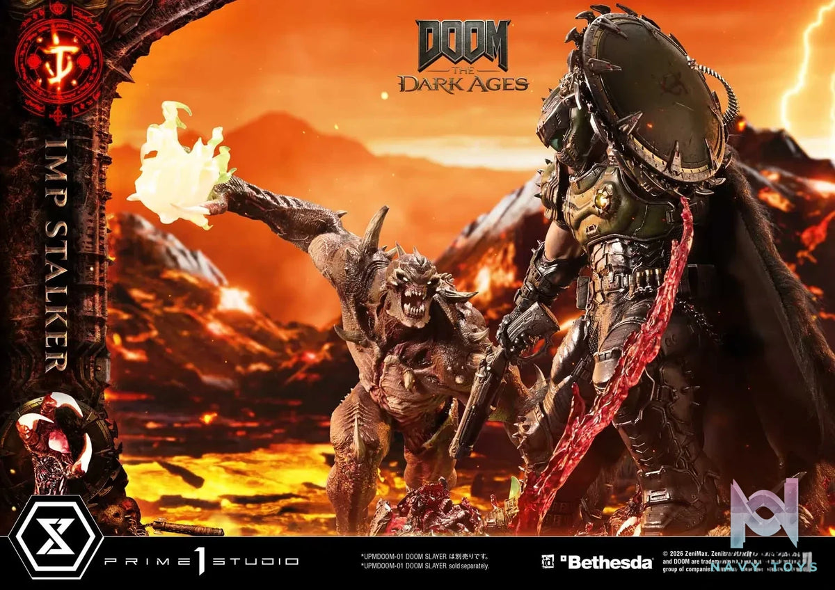 Prime 1 Studio – Ultimate Premium Masterline DOOM: The Dark Ages Imp Stalker UPMDOOM-02 UPMDOOM-02S (Licensed)
