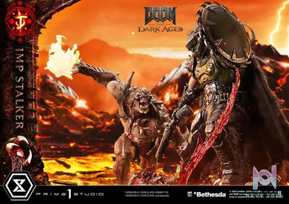 Prime 1 Studio – Ultimate Premium Masterline DOOM: The Dark Ages Imp Stalker UPMDOOM-02 UPMDOOM-02S (Licensed)
