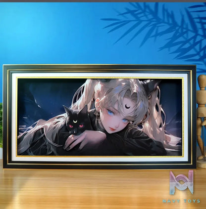 KALA HOME Studio – Sailor Moon 3D Decorative Painting Sailor Moon