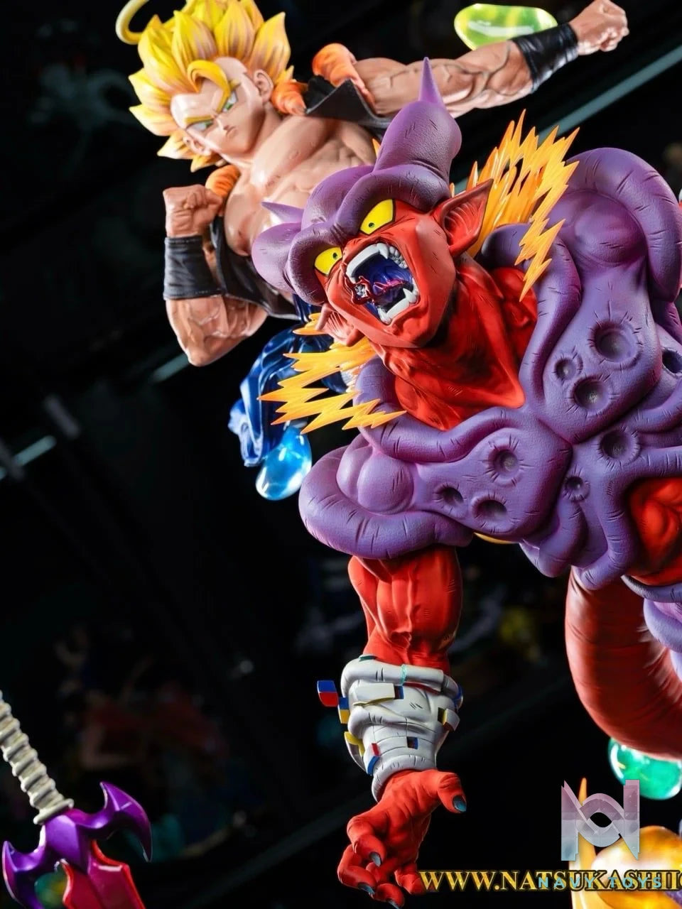 Gogeta vs Janemba - Dragon Ball - KD Collectibles resin statue kd collectibles anime figure
