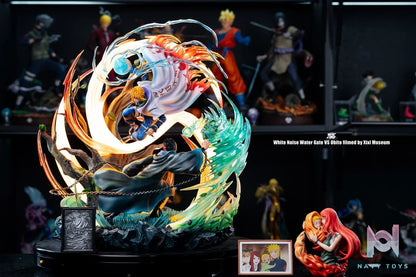 White Noise Studio - Minato vs Obito - Naruto resin statue white noise anime figure