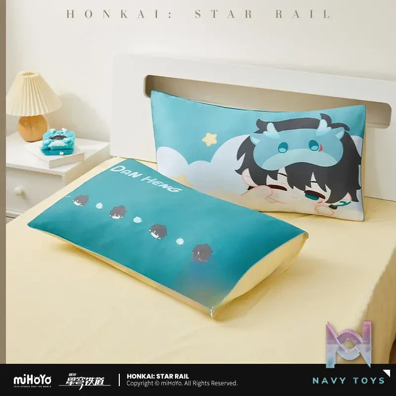 miHoYo – Honkai: Star Rail Boys’ Dorm Q Version Home Series Bed Sheet – Dan Heng (Licensed)