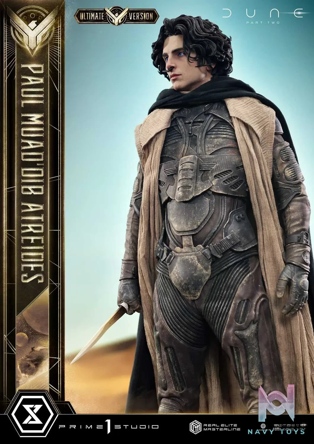 Prime 1 Studio – Real Elite Masterline Dune: Part Two (Film) Paul Atreides REMDUNE2-01 REMDUNE2-01UT REMDUNE2-01UTS (Licensed)