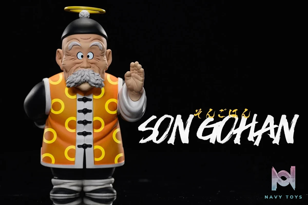 LeaGue Studio - Dragon Ball Son Gohan Grandpa resin statue Navy Toys anime figure