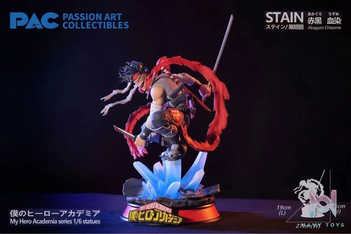 Stain - My Hero Academia - Passion Art Collectibles resin statue passion art studio anime figure