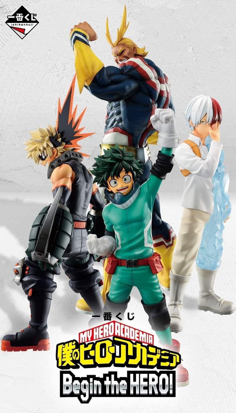 My Hero Academia Begin Hero resin statue Ichiban Kuji Studio anime figure