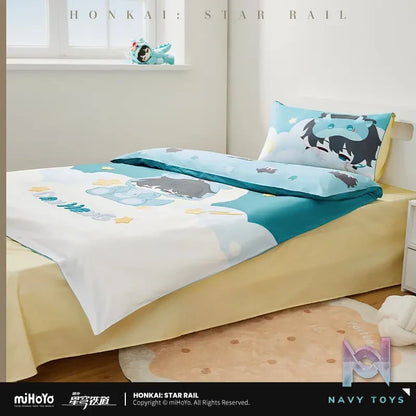 miHoYo – Honkai: Star Rail Boys’ Dorm Q Version Home Series Bed Sheet – Dan Heng (Licensed)