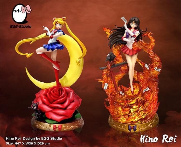 Hino Rei (Sailor Moon) resin statue egg studio anime figure