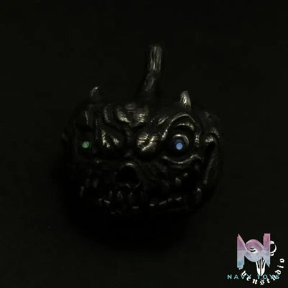 Raven Studio (silver jewelry) – Halloween Exclusive Jack-o’-lantern Pendant Original