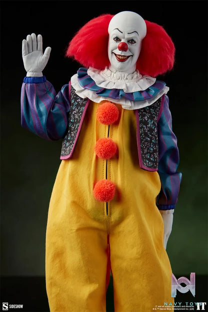 Sideshow Collectibles – It (1990) Pennywise 1/6 Scale Action Figure 100479 (Licensed)