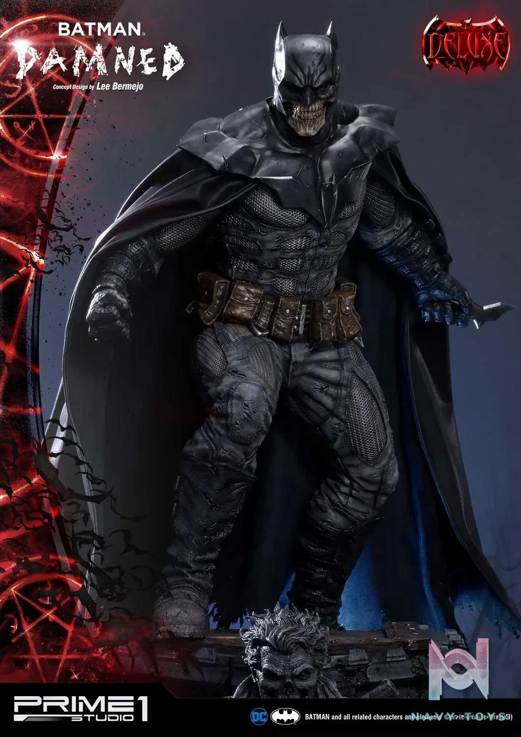 Prime 1 Studio – Museum Masterline Batman (Comics) Batman Damned (Concept Design by Lee Bermejo) MMDC-39 MMDC-39DX MMDC-39DXS (Licensed)