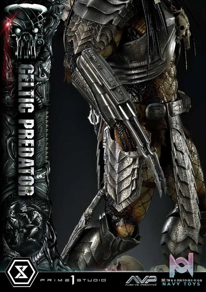 Prime 1 Studio Museum Masterline Alien vs. Predator Celtic Predator MMPR-05 MMPR-05S