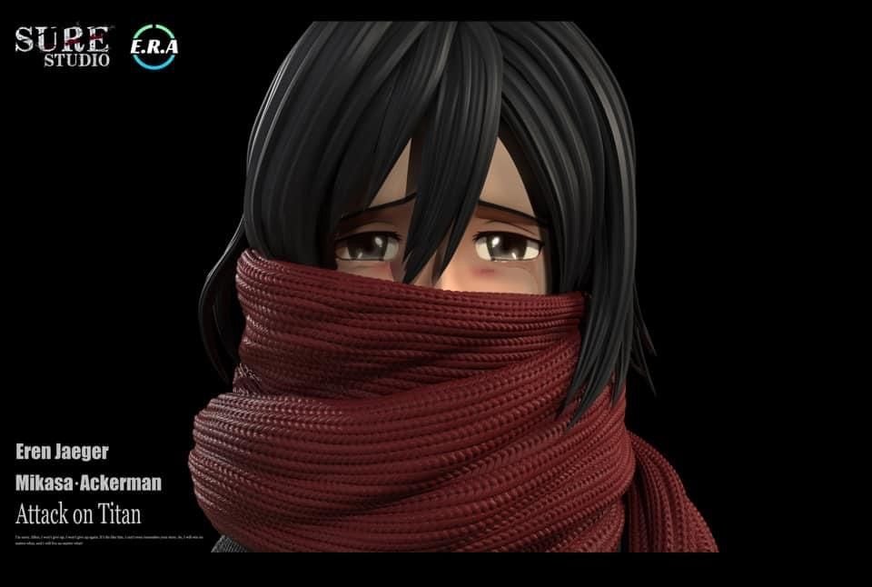 Eren & Mikasa - Attack On Titan - Era Studio resin statue ERA Studio anime figure