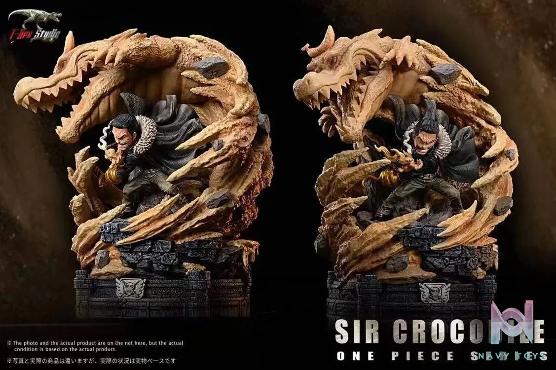 Sir Crocodile resin statue T - Rex Studio anime figure