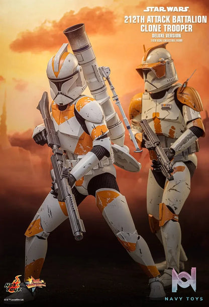 Hottoys – 1/6 Scale Star Wars 212th Attack Battalion Clone Trooper MMS851 MMS852 (Licensed)
