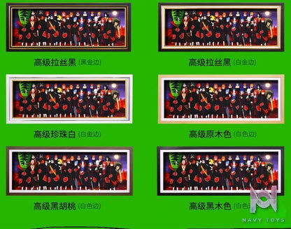 Yu Zhi Jiang Studio – Naruto Multiple Characters Series #5 3D Decorative Painting Naruto