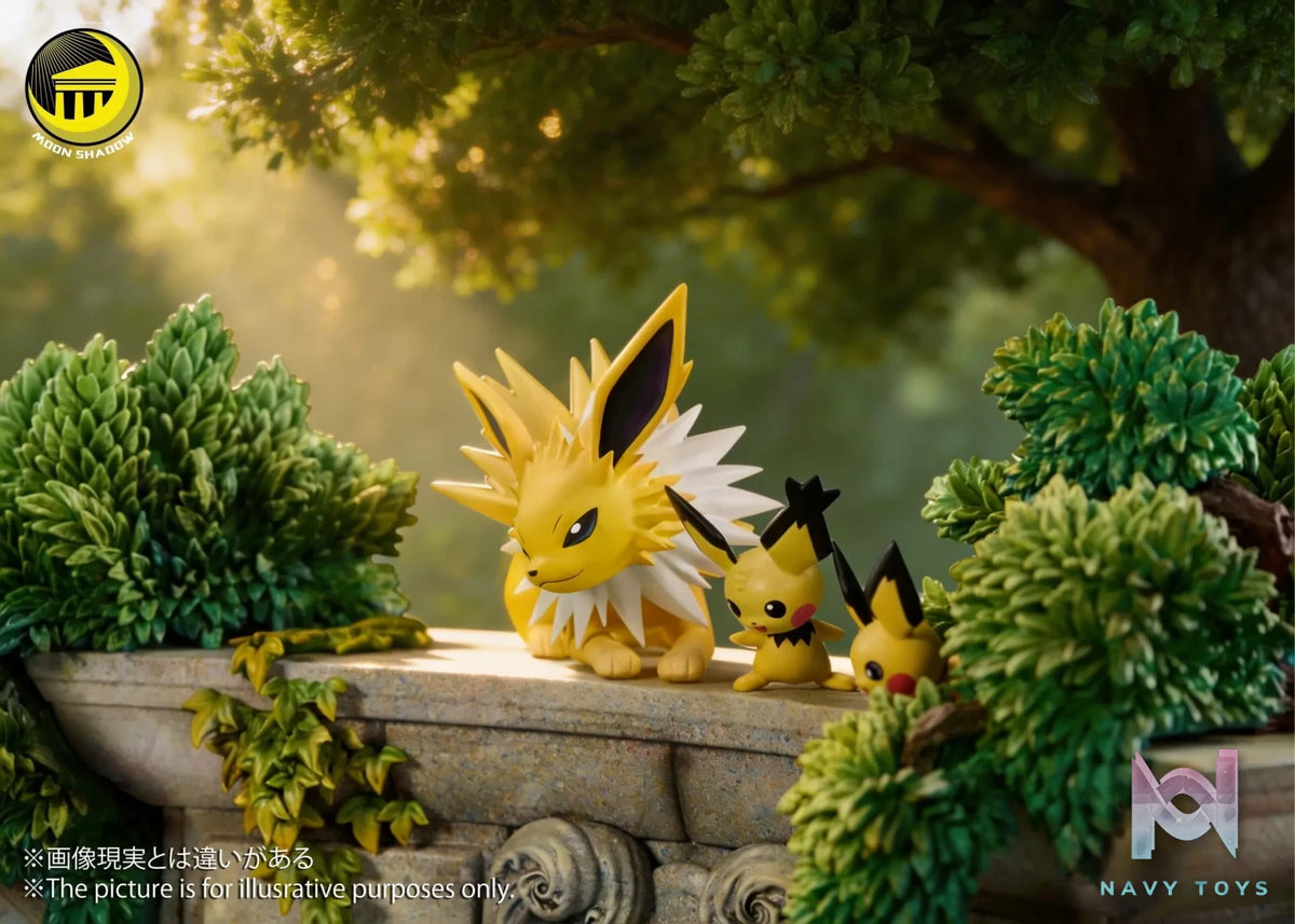 MoonShadow Studio – Eevee Family Anniversary Garden Diorama Pokémon
