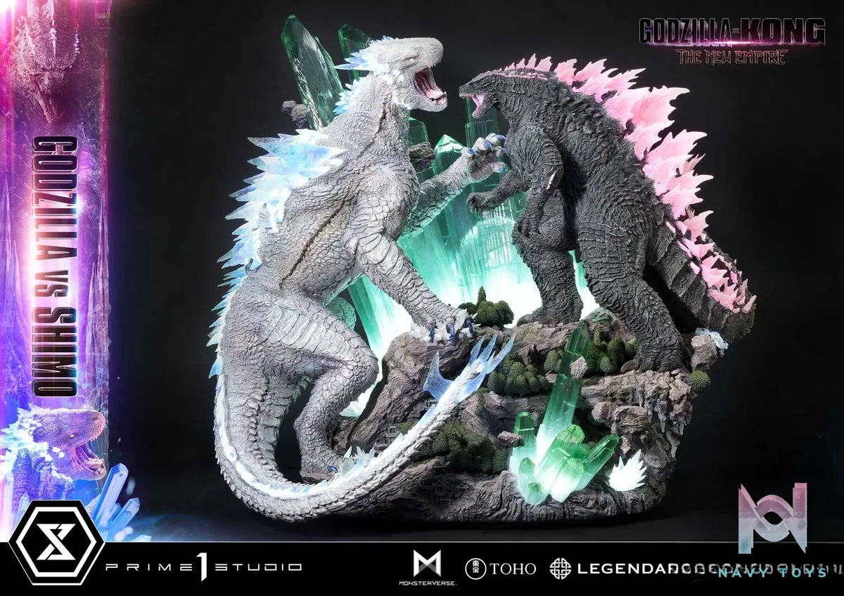 Prime 1 Studio – Godzilla x Kong: The New Empire Godzilla vs Shimo UDMGXK-01 UDMGXK-01S (Licensed)