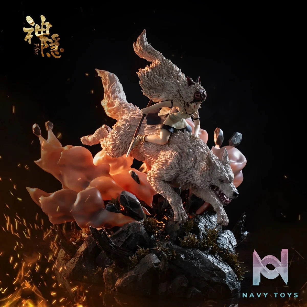 Mononoke Hime - Mononoke - ShenYin Studio resin statue ShenYin Studio anime figure