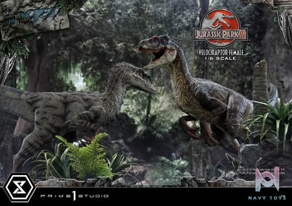 Prime 1 Studio – Legacy Museum Collection Jurassic Park III (Film) Velociraptor Female LMCJP-11 LMCJP-11S (Licensed)