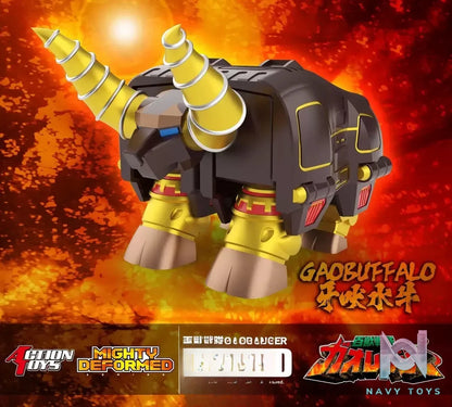Action Toys – MIGHTY DEFORMED Hyakujuu Sentai Gaoranger – GaoGod (Licensed)