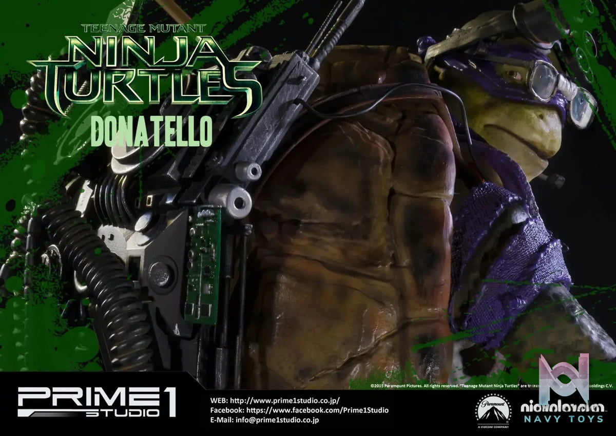 Prime 1 Studio – Museum Masterline Teenage Mutant Ninja Turtles (Film) Donatello MMTMNT-03 (Licensed)