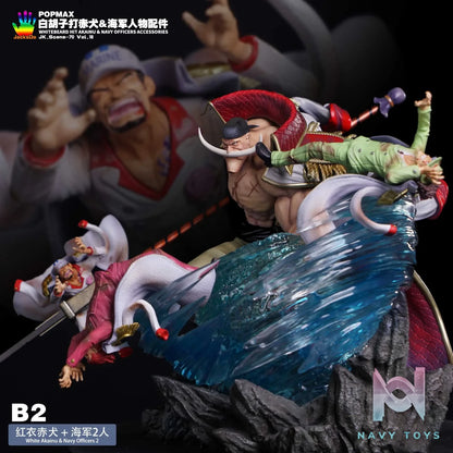 Jacksdo Studio – POPMAX Edward Newgate Akainu & Navy Officers Accessories (excluding figures)