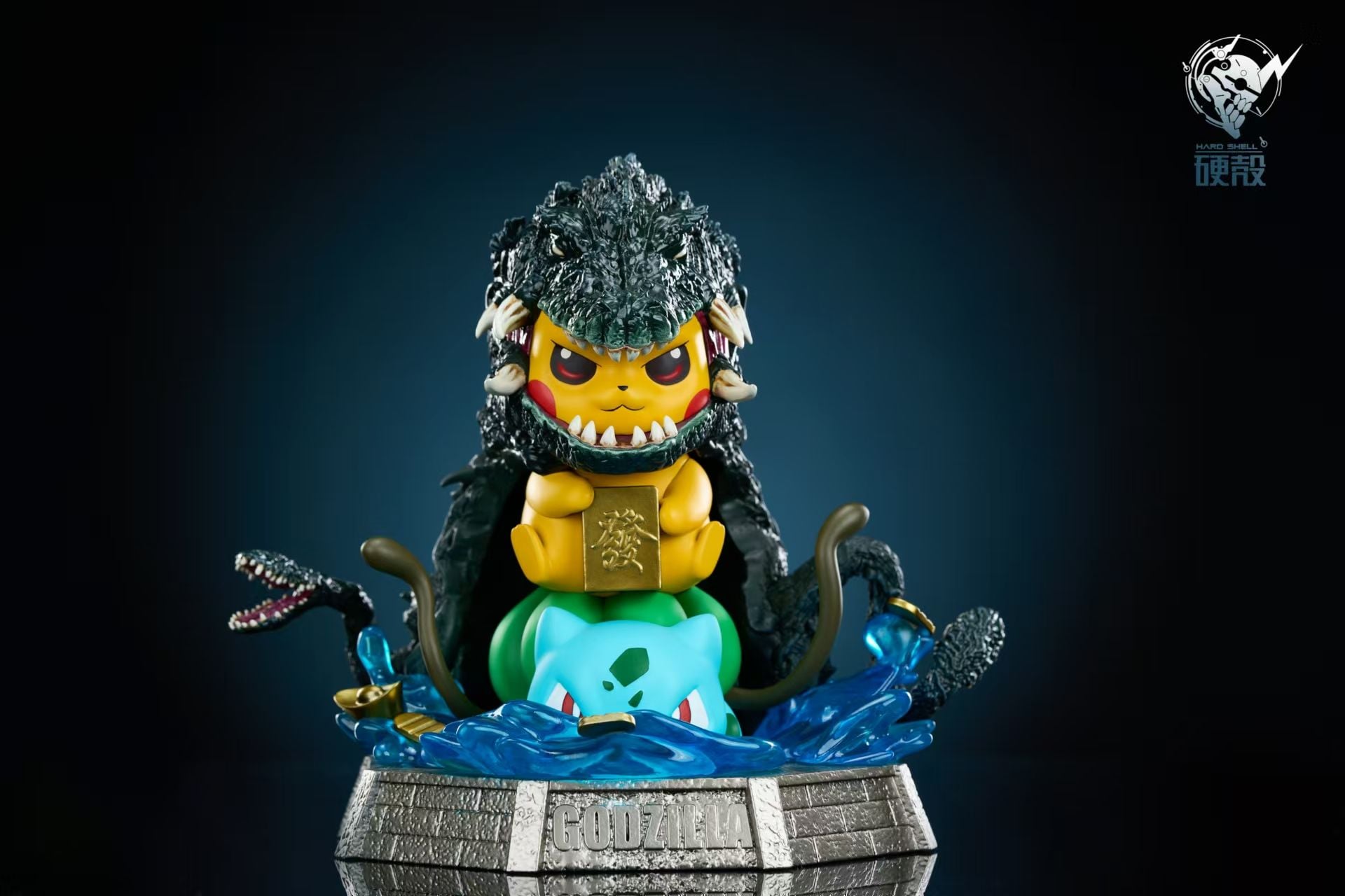 Pikachu cosplay Biollante - Pokemon - Hard Shell Studio resin statue Hard Shell Studio anime figure