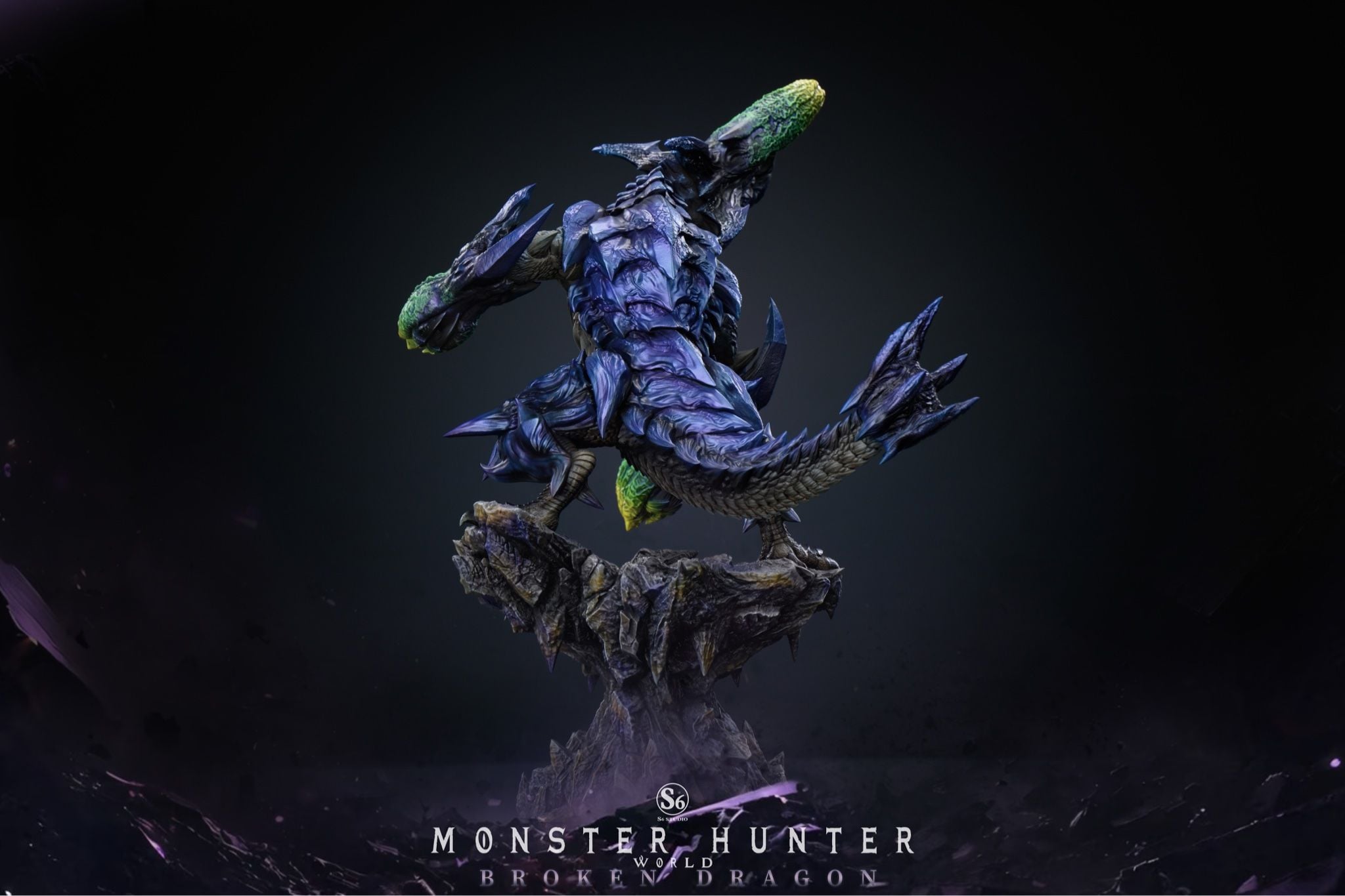 Broken Dragon - Monster Hunter - S6 Studio resin statue S6 studio anime figure