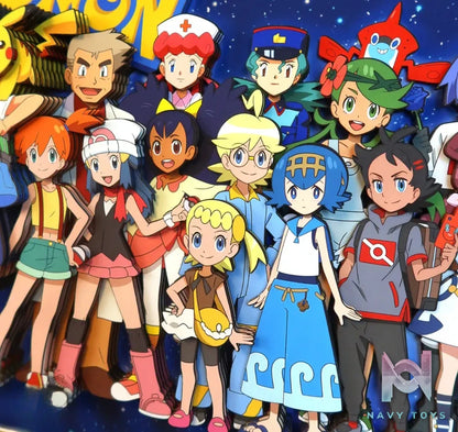 KALA HOME Studio – Pokémon Multiple Characters #10 3D Decorative Painting Pokémon