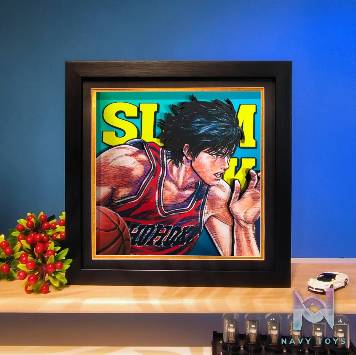 Yu Zhi Jiang Studio – Kaede Rukawa 3D Decorative Painting Slam Dunk