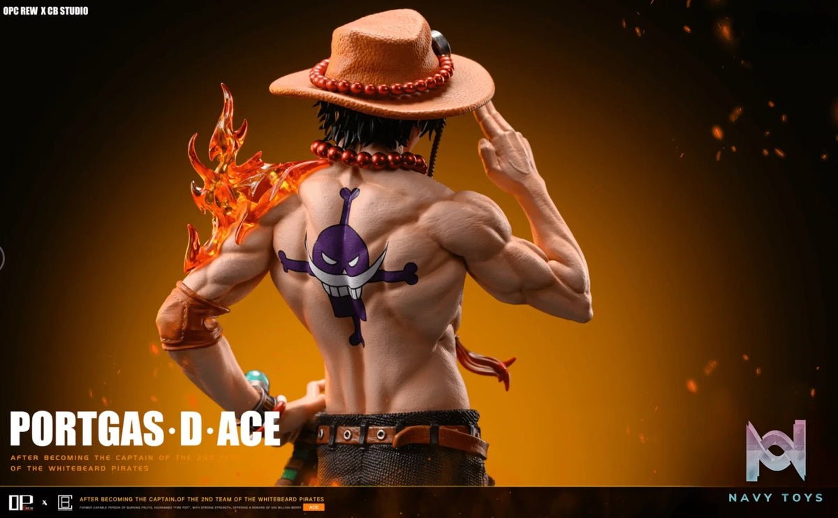 OP-Crew Studio & Cousin Brother Studio – One Piece POP MAX Scale Ace#2 Portgas·D· Ace