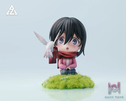 AZ Studio – Chibi Figure Mikasa Under the Tree Attack on Titan