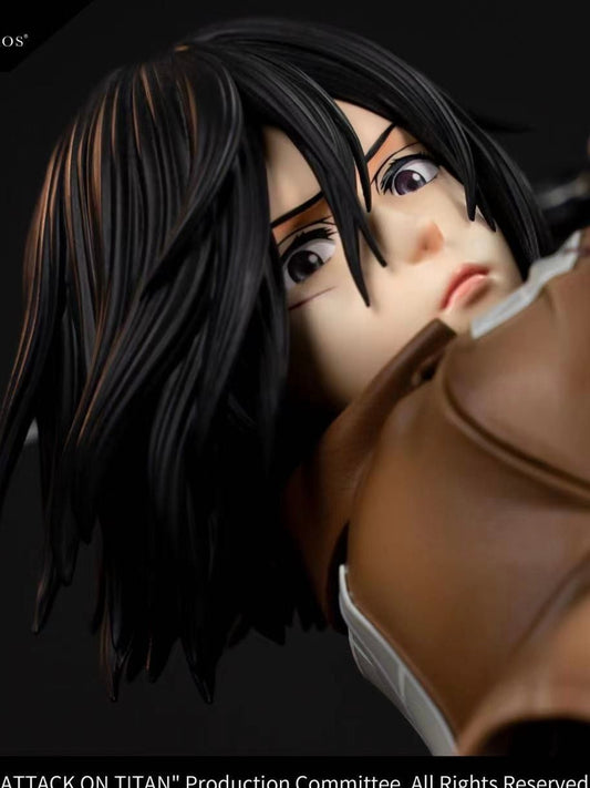 Mikasa Ackerman - Attack On Titan - Zodiakos Studio resin statue zodiakos studio anime figure