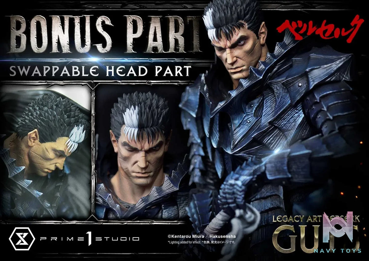 Prime 1 Studio – Legacy Art Kentaro Miura Berserk Guts & Griffith Set LABR-01S LABR-02S (Licensed)