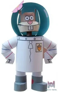 Qian Zhi Lu Studio – Bikini Bottom series 3D Paper Model DIY SpongeBob SquarePants