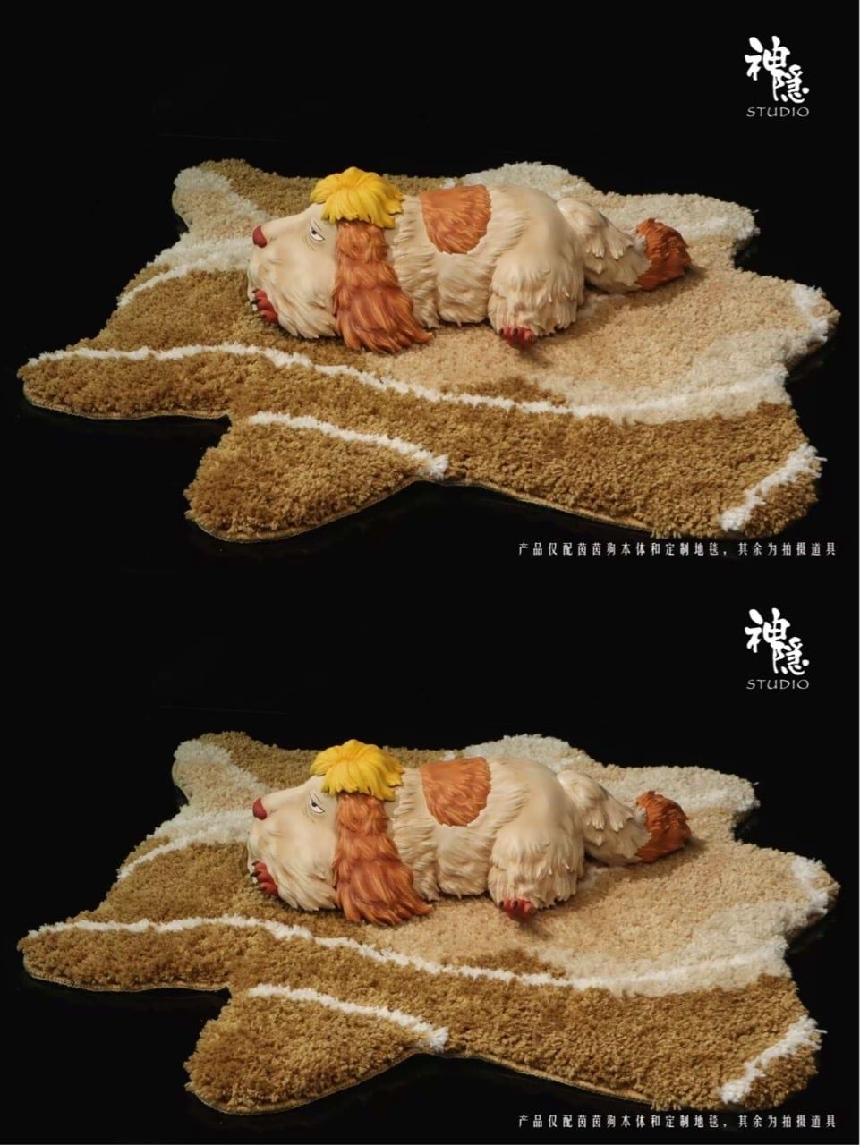 Heen taking a rest - Howl's Moving Castle - ShenYin Studio resin statue shenyin studio anime figure