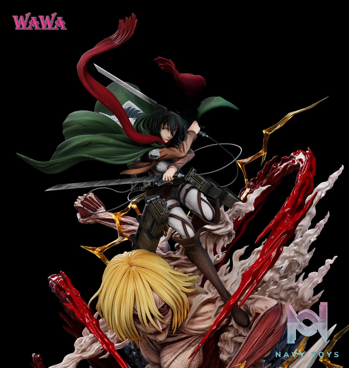 WAWA Studio – Mikasa Ackerman Attack On Titan