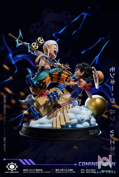 Super Fantasy Studio – One Piece Luffy vs Enel