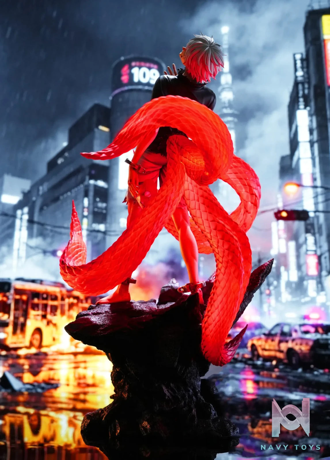 Damocles Studio – Ken Kaneki White Haired Suffering Tokyo Ghoul