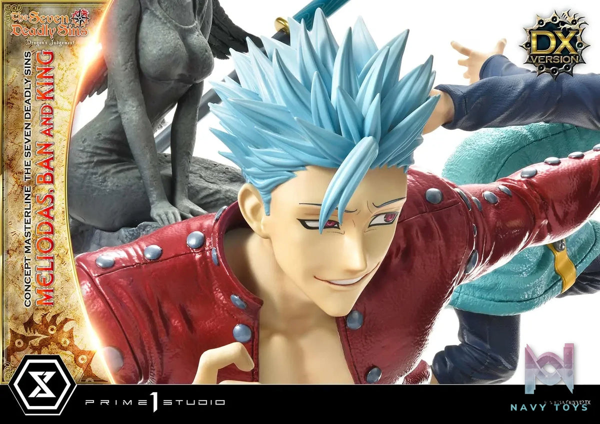 Prime 1 Studio – Concept Masterline The Seven Deadly Sins Meliodas, Ban and King CMNTZ-01 CMNTZ-01DXS (Licensed)