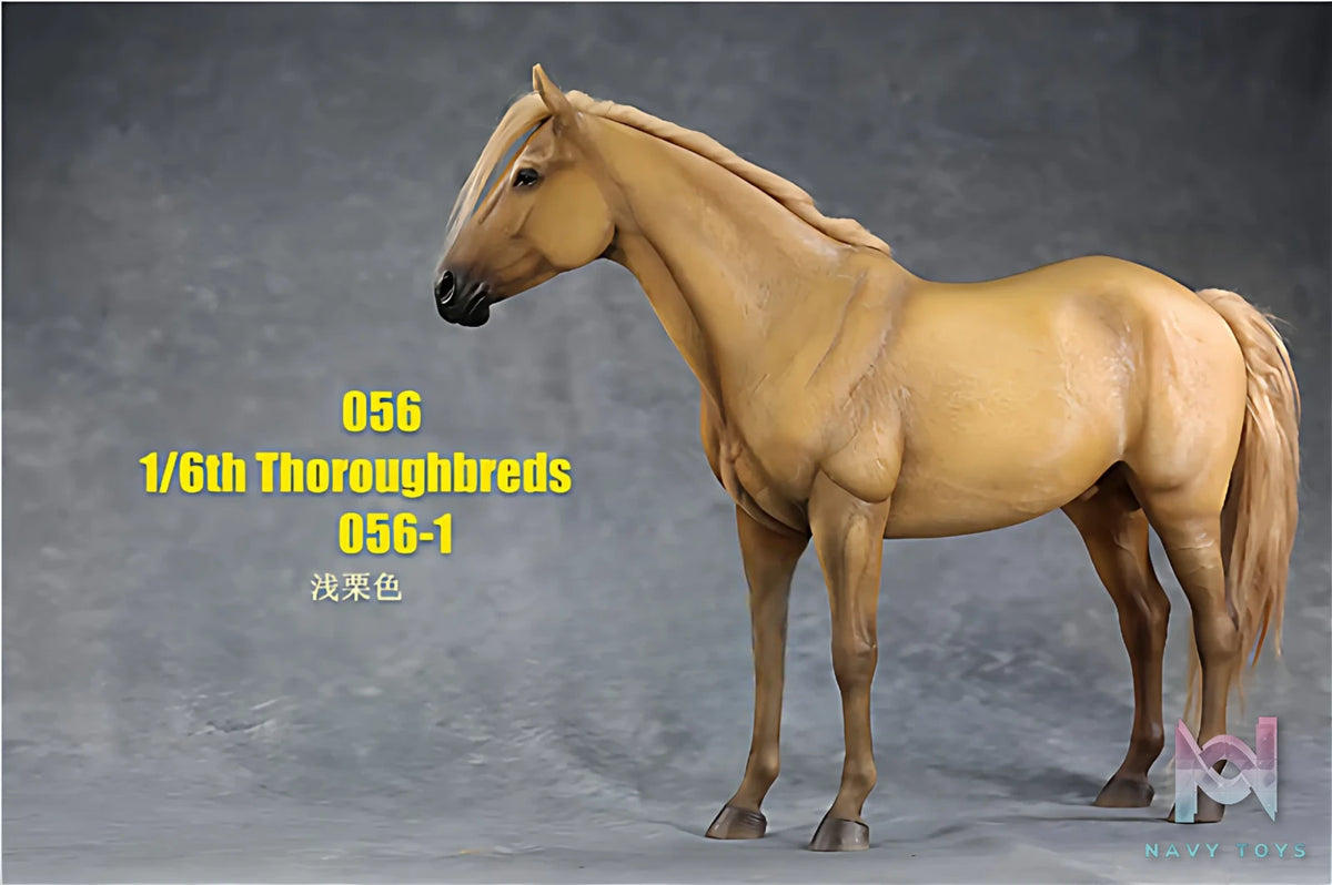 JXK – 1/6 Thoroughbred Model Realistic Horse Display Figure (Licensed)