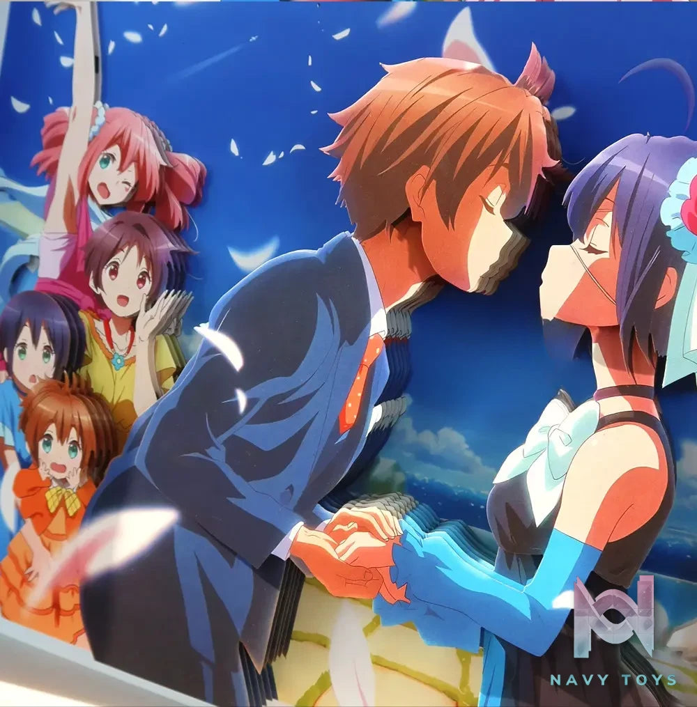 KALA HOME Studio – Love, Chunibyo & Other Delusions! Multiple Characters 3D Decorative Painting Love, Chunibyo & Other Delusions!
