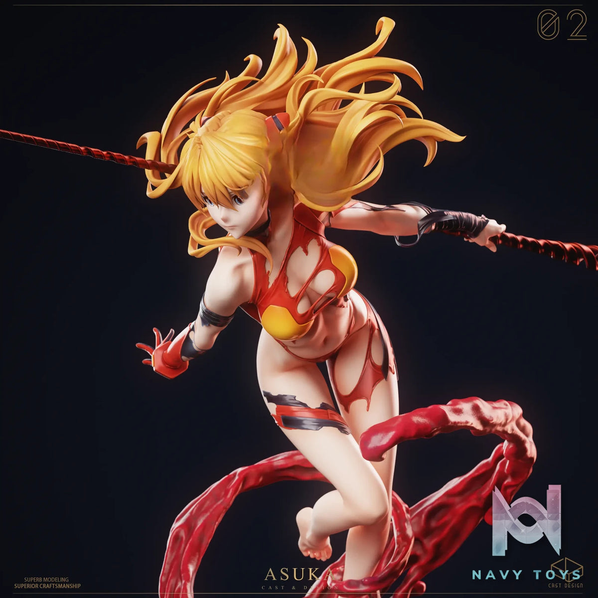 Cast Design Studio – Asuka Langley Sohryu Neon Genesis Evangelion