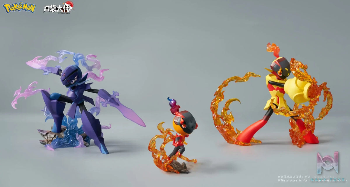 POKE MANSTER – Pokémon Charcadet & Ceruledge & Armarouge 3D Pokédex