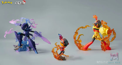 POKE MANSTER – Pokémon Charcadet & Ceruledge & Armarouge 3D Pokédex