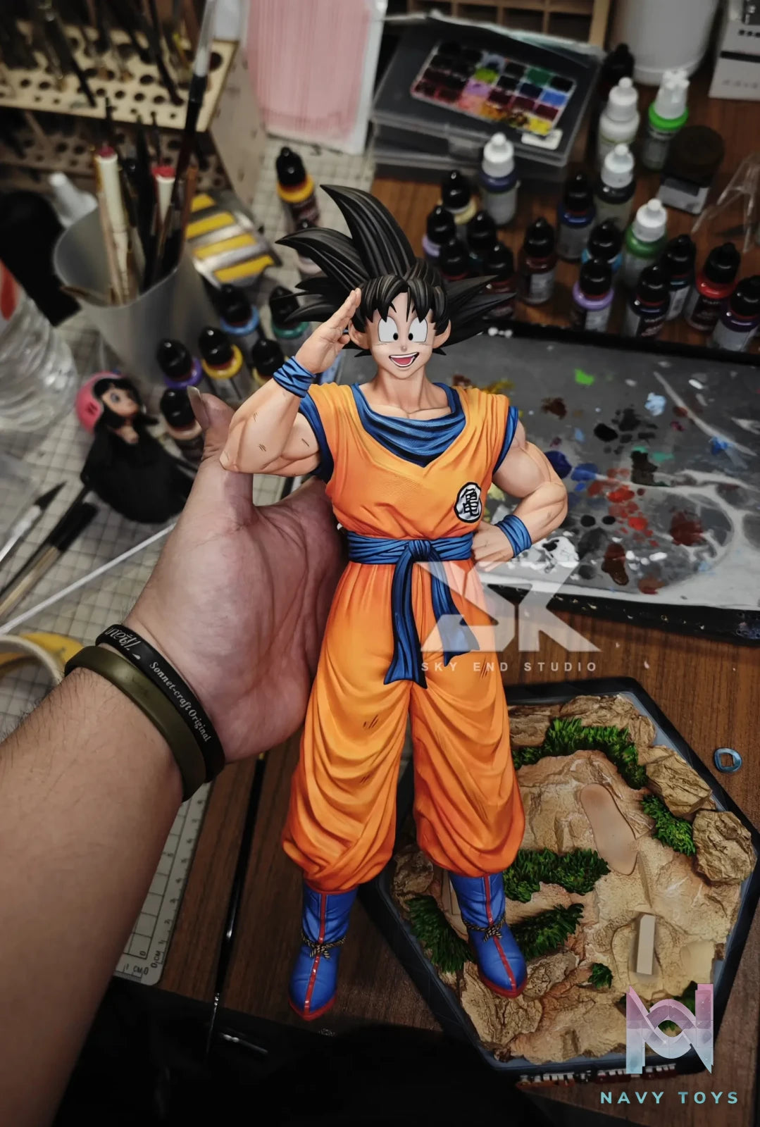 Sky End Studio – Goku Youth x Chichi Youth Dragon Ball